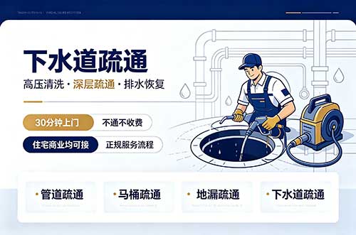 乐山下水道疏通
